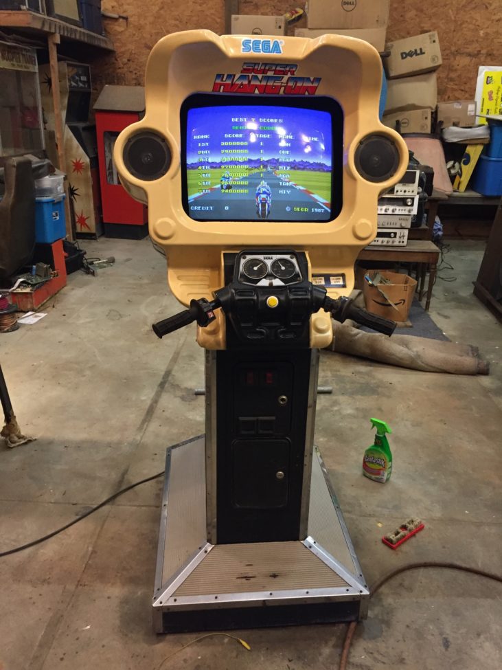 1987 Sega Super Hang On Motorcycle Arcade Game for sale in Virginia ...