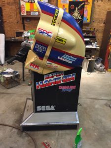 1987 Sega Super Hang On Motorcycle Arcade Game for sale in Virginia. Vintage & Classic Video Game.