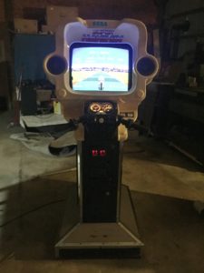 1987 Sega Super Hang On Motorcycle Arcade Game for sale in Virginia. Vintage & Classic Video Game.