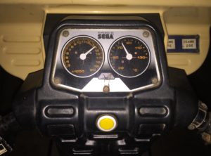 1987 Sega Super Hang On Motorcycle Arcade Game for sale in Virginia. Vintage & Classic Video Game.