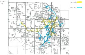 Atlantic Broadband Internet Service Area Map for Aylett - Central Garage - King William